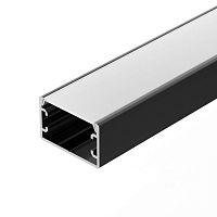 Профиль PLS-LOCK-H16-SMT-3000 ANOD BLACK L3000 алюм. Arlight 044807