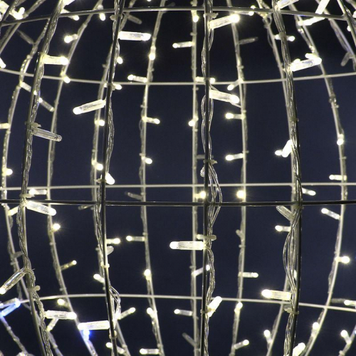 Фигура светодиодная "Шар" d80см 300LED тепл. бел. эффект мерцания 230В Neon-Night 501-616 фото 2