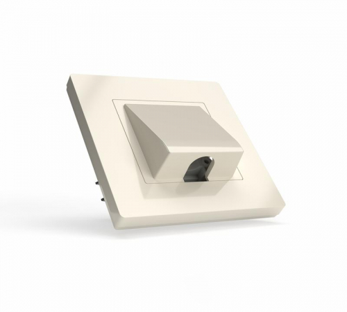 Вывод кабеля СП Pixel IP20 механизм беж. TOKOV ELECTRIC TKE-PX-CP-C02 фото 5