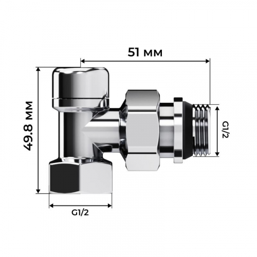 Набор термостатический осевой Design 1/2дюйм М30х1.5 хром Royal Thermo НС-1640374 фото 6 Набор термостатический осевой Design 1/2дюйм М30х1.5 хром Royal Thermo НС-1640374 фото 6