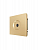 Розетка ТВ оконечная СП ZIMA IP20 зол. LEZARD 704-3688-130