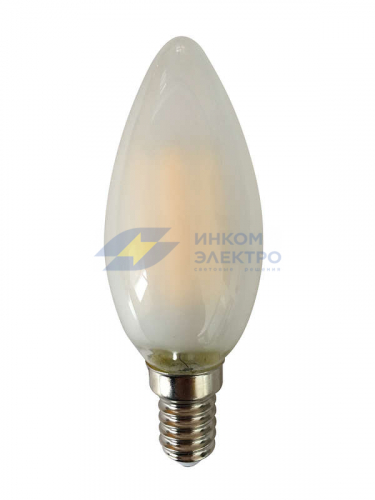 Лампа светодиодная PLED OMNI 8Вт C35 4000К нейтр. бел. E14 230В/50Гц FR JazzWay 5020887