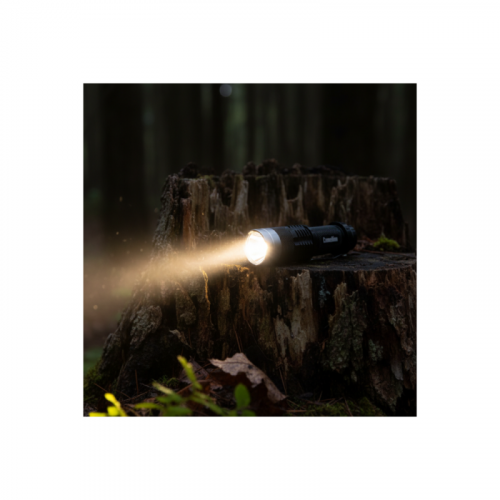 Фонарь LED5135 (LED XPE ZOOM 3 реж 1хLR6 алюм. блистер черн.) Camelion 12915 фото 2