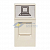 Розетка компьютерная 1мод. RJ45 кат.5E EKF E1MK015E-135-10