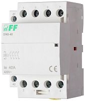 Контактор модульный ST-40-40 4НО 6.4Вт 3мод. монтаж на DIN-рейку F&F EA13.001.004