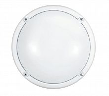 Светильник светодиодный 61 983 OBL-R1-13-4K-WH-IP65-LED-SNR 13Вт 4000К IP65 1300лм ЖКХ с датчиком движения круг бел. (аналог НПП) ОНЛАЙТ 61983