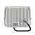 Прожектор светодиодный PFL-SA 50Вт 6500К IP65 60град. ДО бел. Pro+ JazzWay 5007970