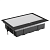 Люк MultiDesk MDK10 на 16мод. IP40 с монтажной коробкой для фальшпола SE MDK10116