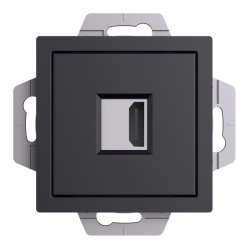 Розетка HDMI AtlasDesign механизм карбон SE ATN001080 фото 3 Розетка HDMI AtlasDesign механизм карбон SE ATN001080 фото 3