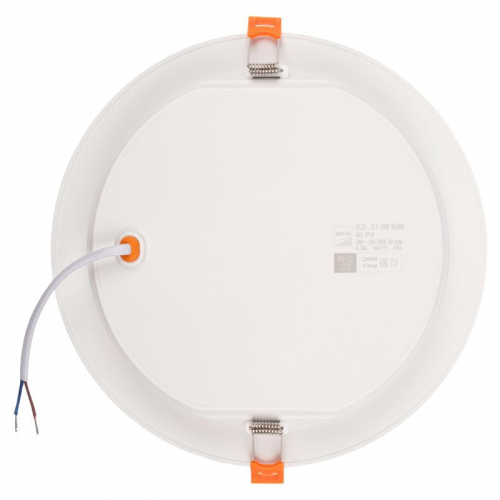 Светильник светодиодный PLED DL7 WH 24Вт 6500К IP54 2040лм встраив. бел. JazzWay 5069121 фото 3
