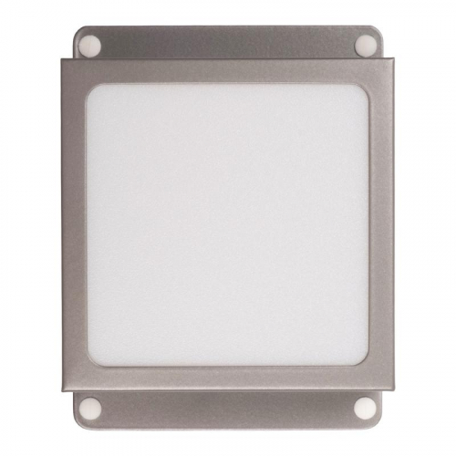 Светильник светодиодный PPL 089/G OPAL 9Вт 3000К IP40 GREY ДВО/ДПО домино в потолок Грильято сер. Pro JazzWay 5068988 фото 2