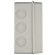 Бокс модульный накладной PDB/W 4012 GR (ЩРН-ПГ-12) IP65 пластик. JazzWay 5072084