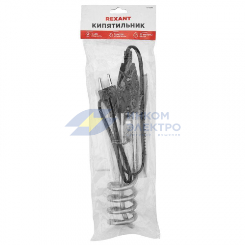 Кипятильник 1000Вт Rexant 70-0341 фото 2