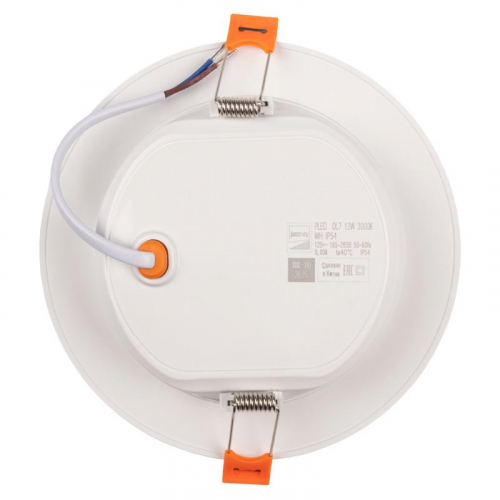 Светильник светодиодный PLED DL7 12Вт 3000К IP54 1020лм WH встраив. бел. Pro JazzWay 5069060 фото 3 Светильник светодиодный PLED DL7 WH 12Вт 3000К IP54 1020лм встраив. бел. JazzWay 5069060 фото 3