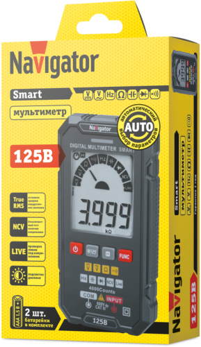 Мультиметр 95 769 NMT-Mm-125B True RMS Smart Navigator 95769 фото 4