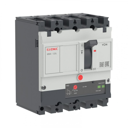 Выключатель автоматический 3N 63А 70кА pro MNX125L при AC415V расцепитель TMD YON MNX125L3NTMD0063 Выключатель автоматический 3N 63А 70кА pro MNX125L при AC415V расцепитель TMD YON MNX125L3NTMD0063