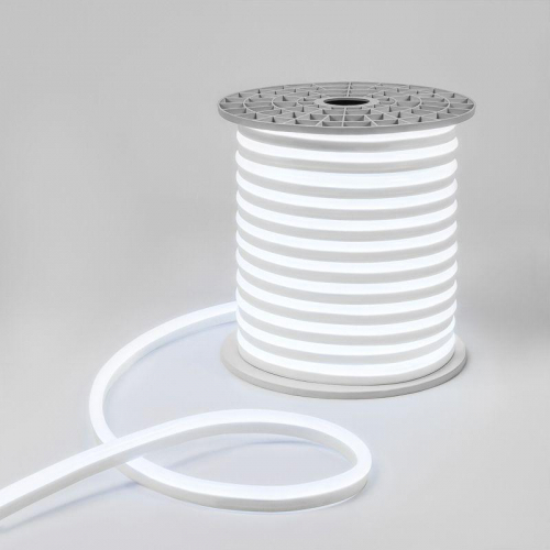 Шнур светодиодный гибкий неон LED SMD 120LED/м бел. (уп.50м) Neon-Night 131-055 фото 4 Шнур светодиодный гибкий неон LED SMD 120LED/м бел. (уп.50м) Neon-Night 131-055 фото 4