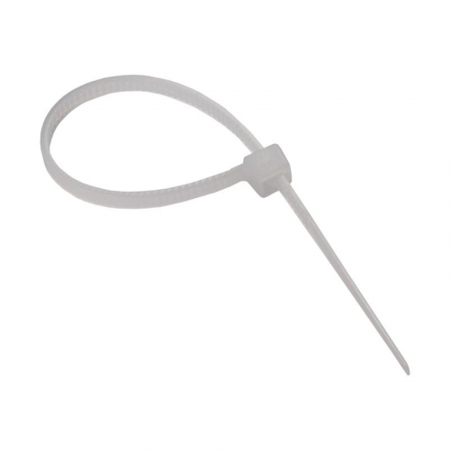 Хомут кабельный (стяжка) PCT 2.5х080-100WH 2.5х80 PA6.6 бел. (уп.100шт) JazzWay 5053670 фото 2 Хомут кабельный (стяжка) PCT 2.5х080-100WH 2.5х80 PA6.6 бел. (уп.100шт) JazzWay 5053670 фото 2