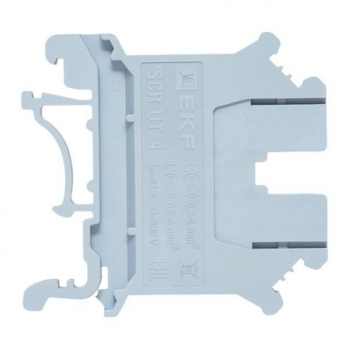 Колодка клеммная винтовая 4 UT сер. EKF scr-ut-4-g фото 7