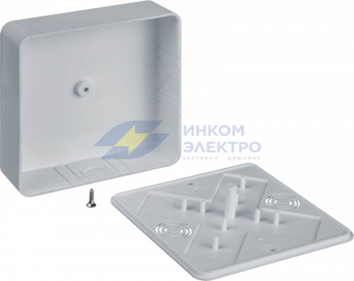 Коробка 93 412 NSS-DB-100-100-25-4-WH распаячная открытого монтажа Navigator 93412