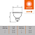 Лампа светодиодная LED G4 Value LVMR16100 10W/927 CRI95 10Вт 2700К 1000лм рефлектор прозр. GU5.3 170-250В OSRAM 4610590510054
