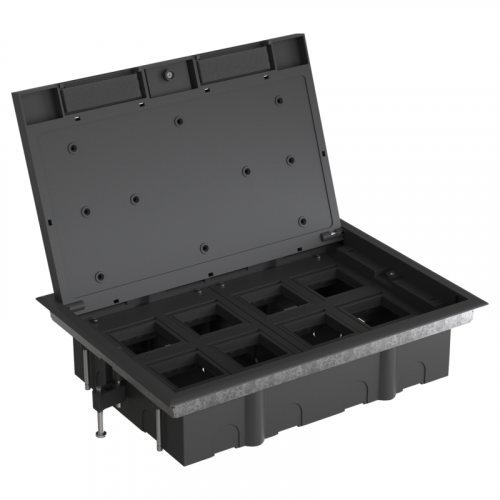 Люк MultiDesk MDK10 на 16мод. IP40 с монтажной коробкой для фальшпола SE MDK10116 фото 4