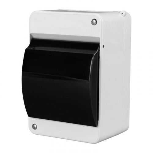 Корпус пластиковый КМПн 2/4 IP30 на 2-4 модуля с крышкой бел. Rexant 11-0124 фото 6