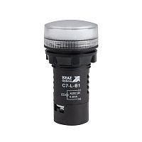 Лампа светодиодная OptiSignal Compact D22 С7-L-Q1 бел. 380В AC XB7EV01QP КЭАЗ 362163