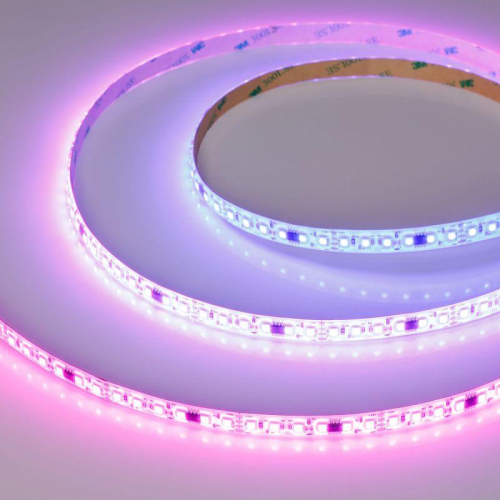 Лента светодиодная SPI-SE-A120-10mm 24V RGB-PX6-BPT 23Вт/м IP65 2835 герметичная бегущий огонь (уп.5м) Arlight 049451 Лента светодиодная SPI-SE-A120-10mm 24V RGB-PX6-BPT 23Вт/м IP65 2835 герметичная бегущий огонь (уп.5м) Arlight 049451