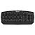 Комплект клавиатура и мышь GXZ990 игровой 1200-3600dpi + коврик + гарнитура черн. Intro Б0060195