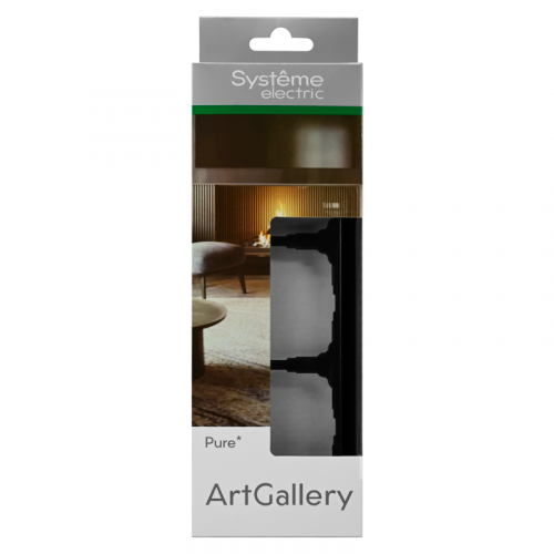 Рамка 3-м ArtGallery Pure органич. стекло черн. SE GAL321003 фото 3 Рамка 3-м ArtGallery Pure органич. стекло черн. SE GAL321003 фото 3
