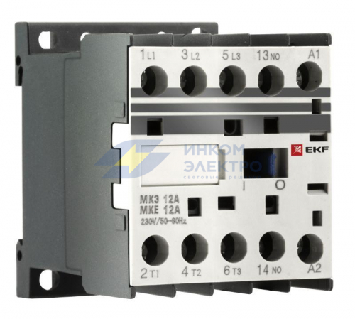 Миниконтактор МКЭ 12А 400В 1NO PROxima EKF Mctr-s-12-400 фото 2 Миниконтактор МКЭ 12А 400В 1NO PROxima EKF Mctr-s-12-400 фото 2