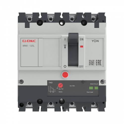 Выключатель автоматический 3N 63А 70кА pro MNX125L при AC415V расцепитель TMD YON MNX125L3NTMD0063 фото 2 Выключатель автоматический 3N 63А 70кА pro MNX125L при AC415V расцепитель TMD YON MNX125L3NTMD0063 фото 2