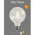Лампа светодиодная филаментная Loft 271 YX-G125175LXFEC01 4Вт 2200К E27 DIM Voltega 8575