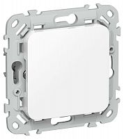 Заглушка СП FLITE ЗГ-ФлБ с суппортом механизм бел. IEK FI-PL10-K01