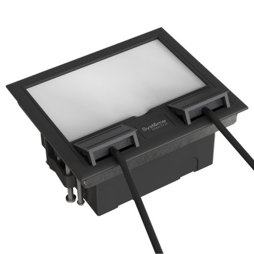 Люк MultiDesk MDK10 на 8мод. IP40 с монтажной коробкой для фальшпола SE MDK10108 фото 6 Люк MultiDesk MDK10 на 8мод. IP40 с монтажной коробкой для фальшпола SE MDK10108 фото 6