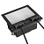 Люк MultiDesk MDK10 на 8мод. IP40 с монтажной коробкой для фальшпола SE MDK10108
