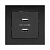 Розетка USB 2-м Стокгольм 2.1А механизм черн. PROxima EKF EZR16-028-10-2USB