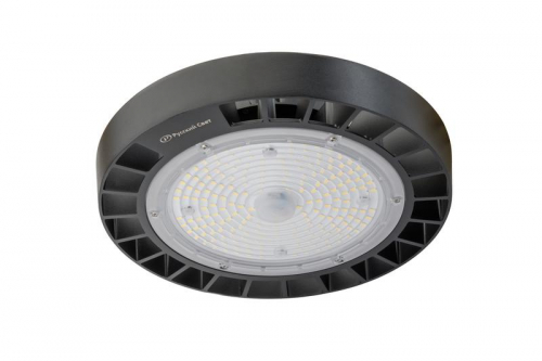 Светильник ДСП IB 10 S 100W W 850 BK LED Highbay D257xH111мм 100Вт 5000К IP65 подвес черн. Русский Свет 16091023046