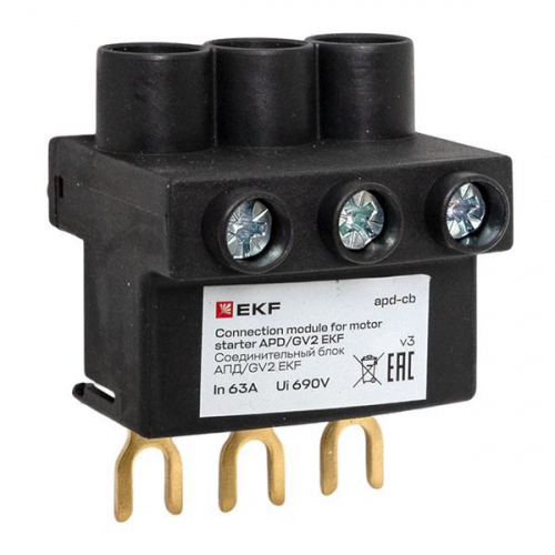 Блок соединительный АПД/GV2 EKF apd-cb