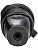 Розетка 16А IP44 прямая с заземл. каучук черн. КОСМОС RKsm-Z-IP(B)16A