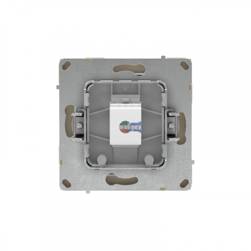 Розетка компьютерная 1-м KANT RJ45 кат.5E без шторки ванильн. марципан DKC 7015663 фото 3 Розетка компьютерная 1-м KANT RJ45 кат.5E без шторки ванильн. марципан DKC 7015663 фото 3