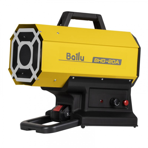 Пушка тепловая газовая с аккумулятором BHG-20A Ballu НС-1632907 Пушка тепловая газовая с аккумулятором BHG-20A Ballu НС-1632907