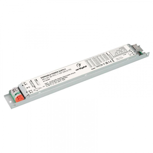 Блок питания ARJ-SP-38-PFC-1-10V-DALI2-PD 38Вт 9-60В 0.3-0.9А IP20 металл Arlight 036287 Блок питания ARJ-SP-38-PFC-1-10V-DALI2-PD 38Вт 9-60В 0.3-0.9А IP20 металл Arlight 036287