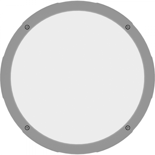 Светильник светодиодный Damin LED 40 30Вт 4000К IP65 настенный серебр. СТ 1440000020 фото 2