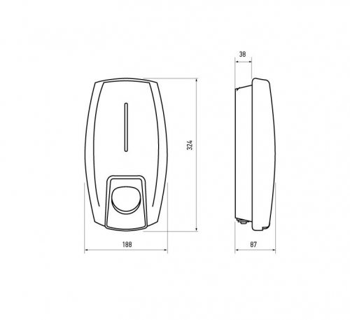 Устройство зарядное (станция) для электромобиля PVC-02 380V-16A-11kW Pro 3ф JazzWay 5056015 фото 2