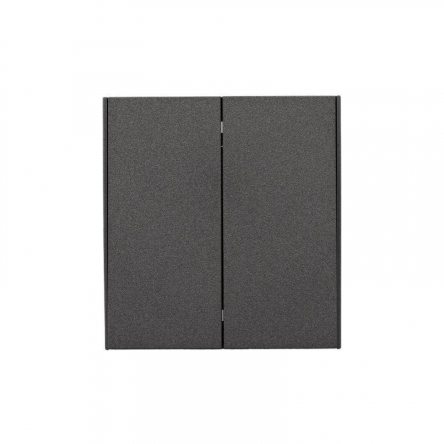 Выключатель для жалюзи 2-кл. СП STRONG MIELE 10А возвратный графит Kranz KR-78-0711-6 Выключатель для жалюзи 2-кл. СП STRONG MIELE 10А возвратный графит Kranz KR-78-0711-6