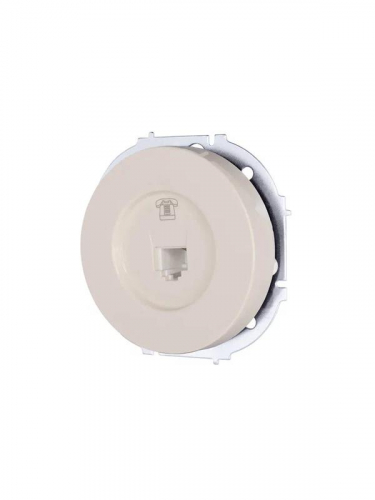 Розетка телефонная СП OSEN RJ11 евро механизм сл. кость LEZARD 743-9088-137 фото 2 Розетка телефонная СП OSEN RJ11 евро механизм сл. кость LEZARD 743-9088-137 фото 2