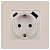 Розетка Эра12 12-4108-15 16А 250В 2P+E с USB type-A+C 5В-3А защ. шторки перламутр Эра Б0067767