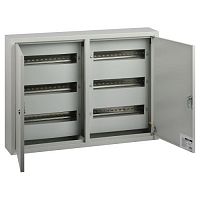Корпус металлический навесной ЭРА ЩРН-90 2-х дверный (500х680х120) IP31 УХЛЗ сер. ЭРА Б0062925